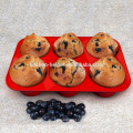 Hot Venda barata resistentes ao calor nontoxic Non-stick Food Grade Bakeware bolo Maker copo em forma de muffin panelas